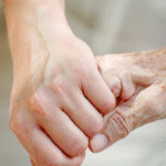 Holding hands